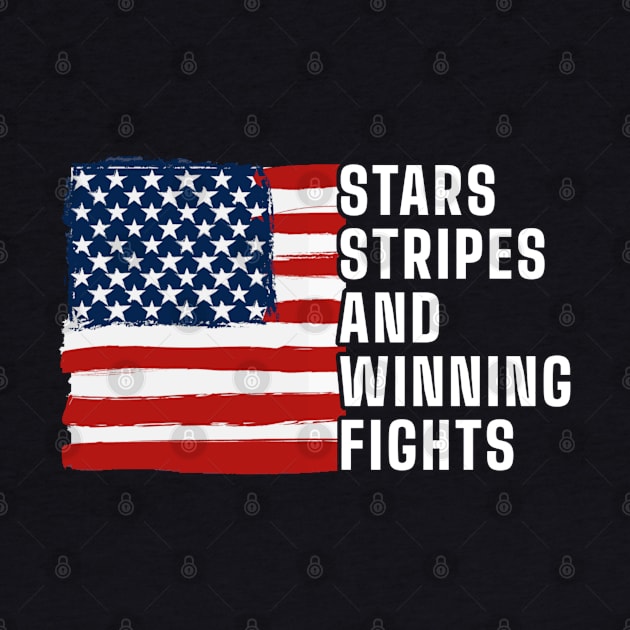 Stars Stripes and Winning Fights by denkanysti